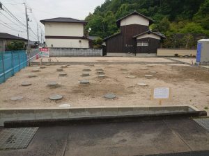 地盤改良工事完了