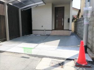 番町の外構工事が完成！