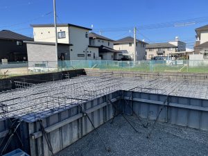 堀南/K様邸　基礎工事着工しました
