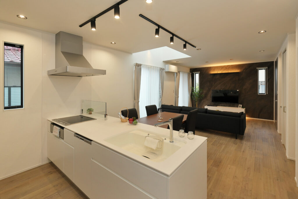 木の城いちばん施工例　キッチン