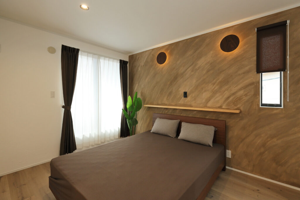 木の城いちばん施工例　主寝室