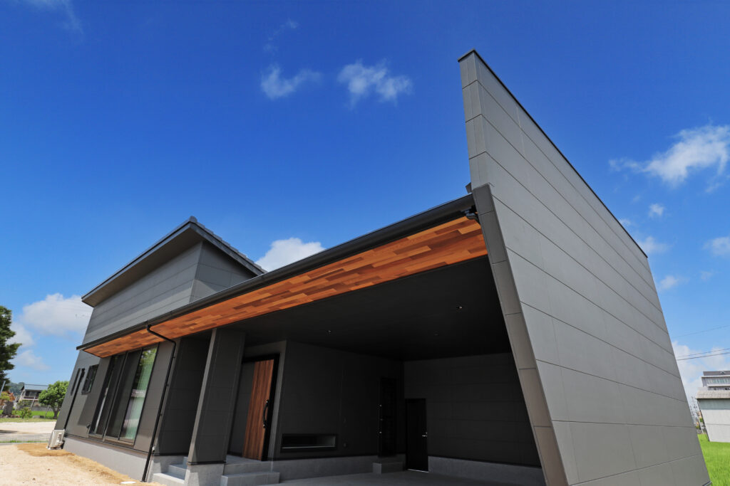 倉敷注文住宅　外観施工例