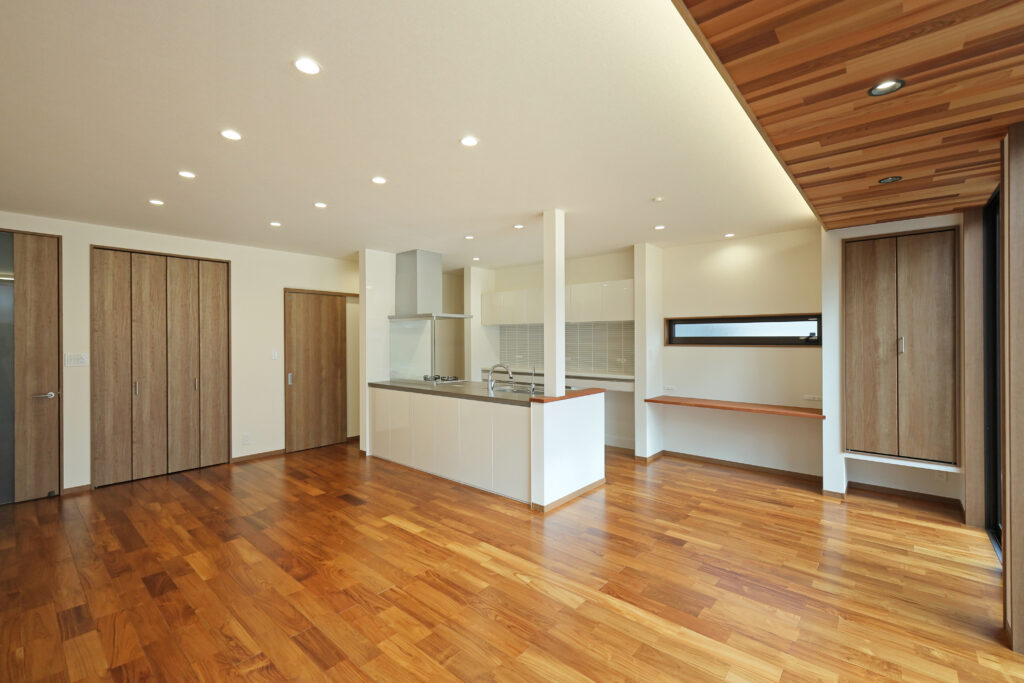 倉敷市注文住宅　LDK施工例