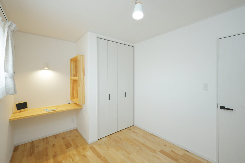 木の城いちばん施工例 子供室