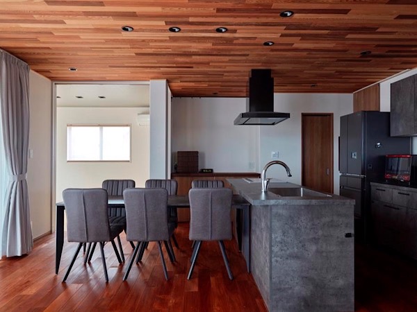 倉敷注文住宅 施工例 LDK