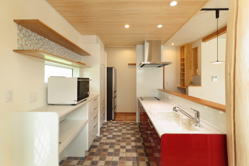 倉敷注文住宅 キッチン施工例