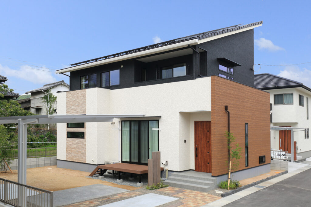 倉敷注文住宅 外観施工例