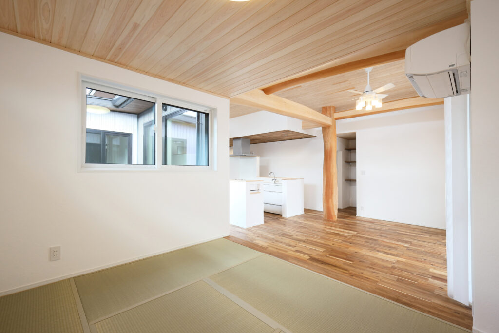 倉敷注文住宅 施工例 畳コーナー