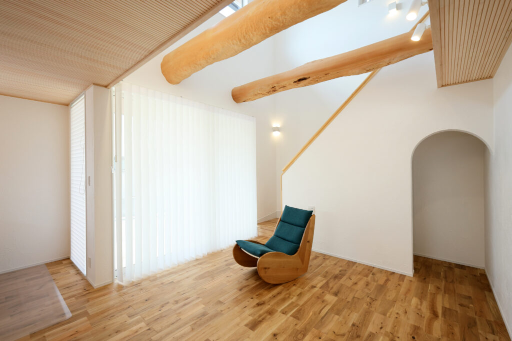 木の城いちばん施工例　LDK