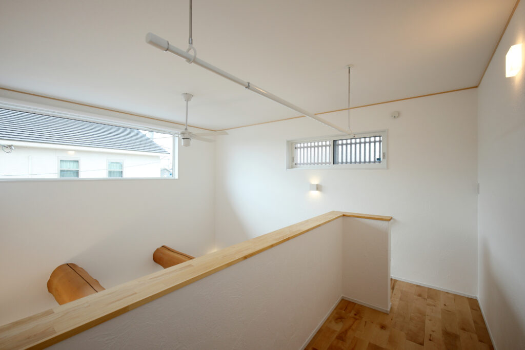 木の城いちばん施工例　２階ホール