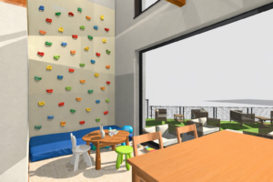 妹尾 完成見学会 ボルダリング