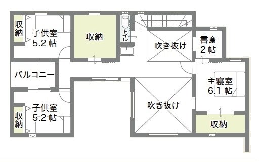 モデルハウス間取り